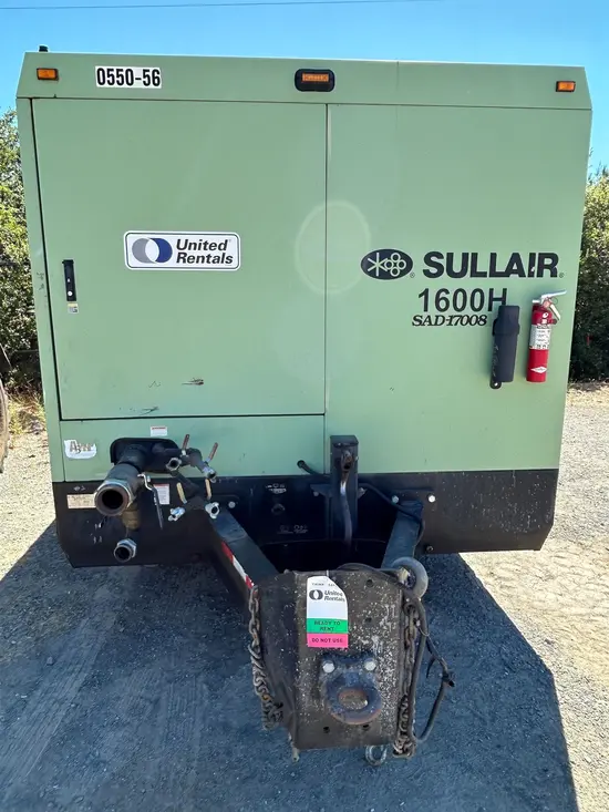 2017 Sullair 1600HAFDTQ-CAT Air Compressor