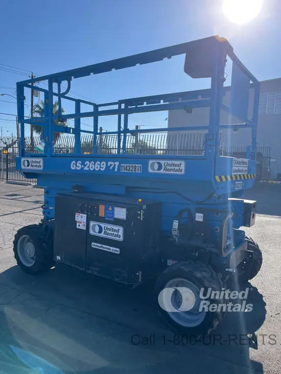 2022 Genie GS-2669 RT Rough Terrain Scissor Lift