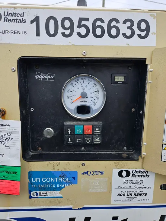 2019 Doosan P425/HP375EXT4I Air Compressor