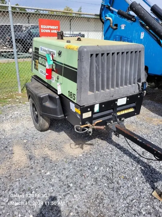 2018 Sullair 185DPQ-KU-T3 Air Compressor