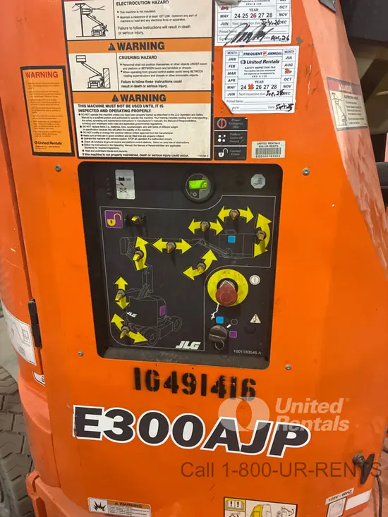 2016 JLG E300AJP Articulating Boom Lift