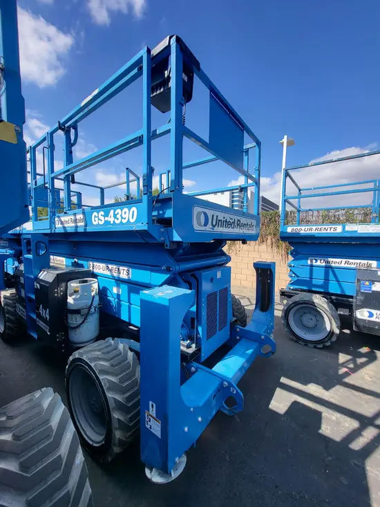 2019 Genie GS-4390 RT Rough Terrain Scissor Lift