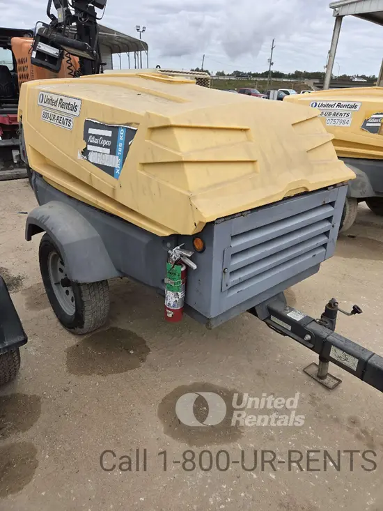 2018 Atlas Copco XAS185KD7 T4F Air Compressor