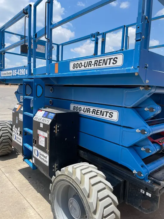 2021 Genie GS-4390 RT Rough Terrain Scissor Lift