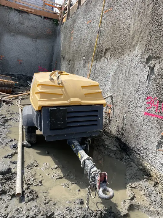 2018 Atlas Copco XAS185KD7 T4F Air Compressor