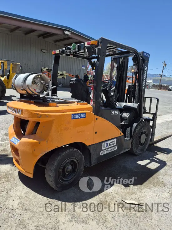 2019 Doosan G35S-7DF Warehouse Forklift