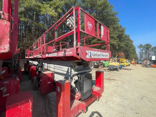 2017 MEC 6092RT Rough Terrain Scissor Lift