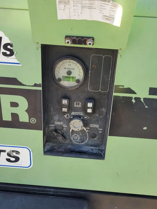 2018 Sullair 185DPQ-KU-T3 Air Compressor