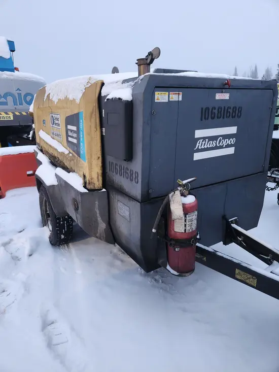 2017 Atlas Copco XAS440JD T4F Air Compressor