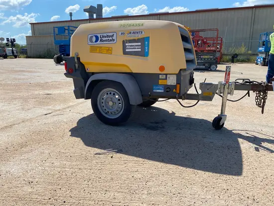 2018 Atlas Copco XAS110KD Air Compressor