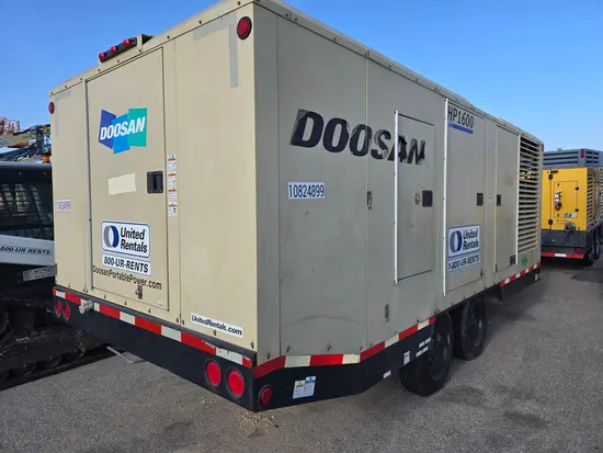 2018 Doosan HP1600WCU-T4F Air Compressor