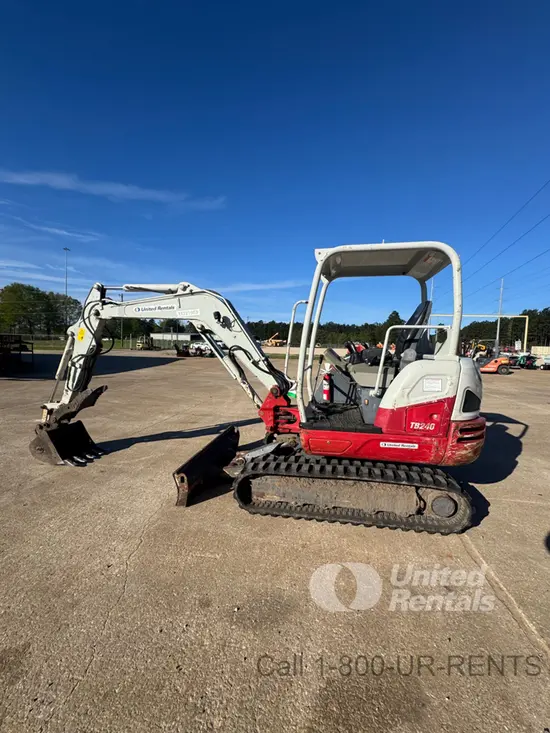 2021 Takeuchi TB240 Mini Excavator