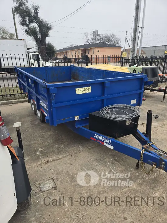 2022 Anderson Trailers LHD7125T Dump Trailer