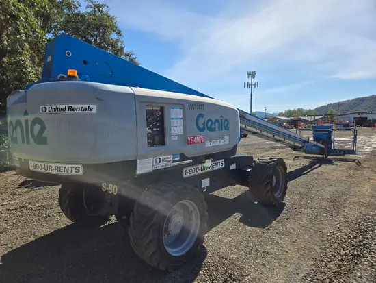 2017 Genie S-80X Boom Lift
