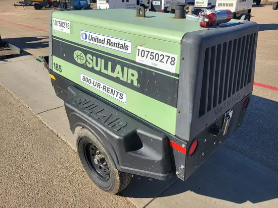 2018 Sullair 185DPQ-KU-T3 Air Compressor