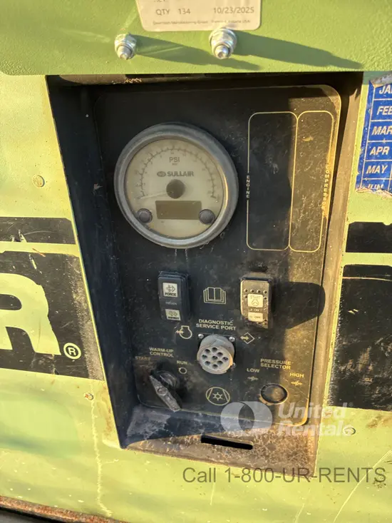 2018 Sullair 185DPQ-KU-T3 Air Compressor