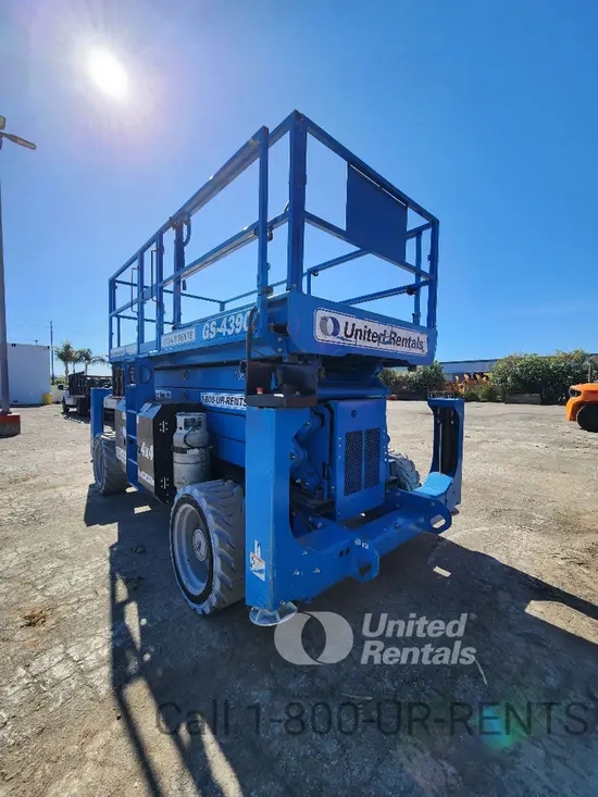 2018 Genie GS-4390 RT Rough Terrain Scissor Lift