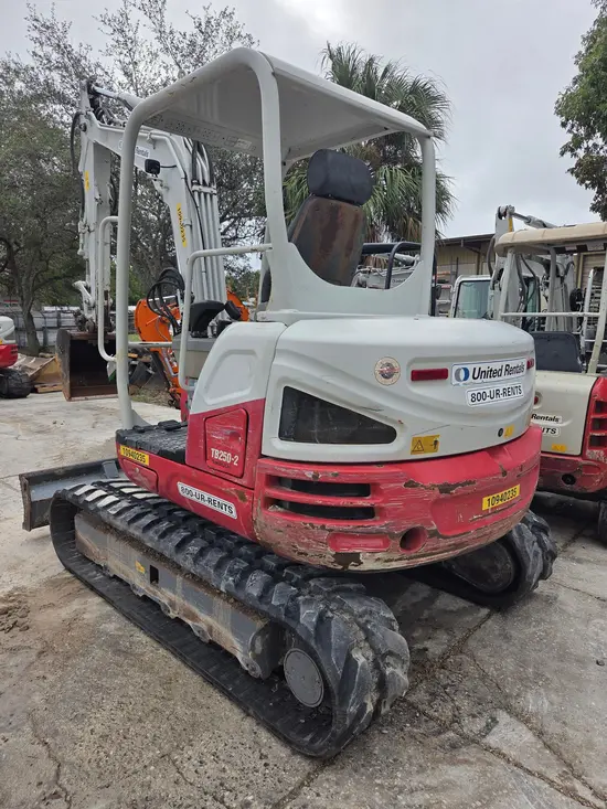 2019 Takeuchi TB250-2 Mini Excavator