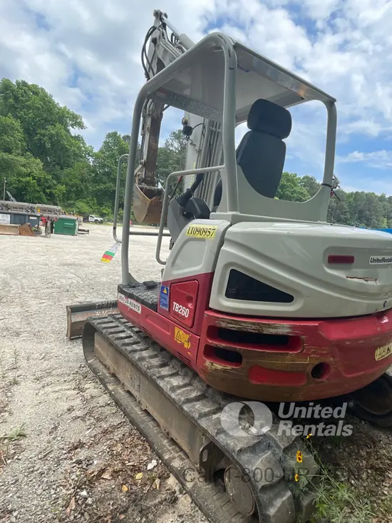 2020 Takeuchi TB260 Mini Excavator