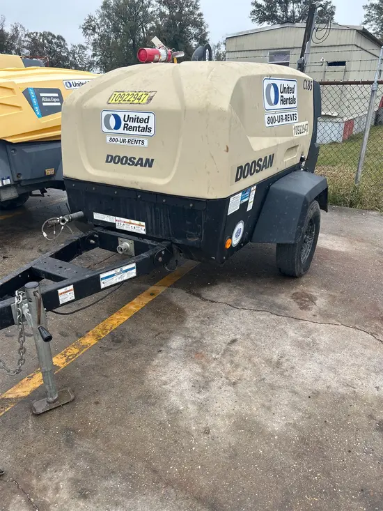 2019 Doosan C185WDO-T4F Air Compressor