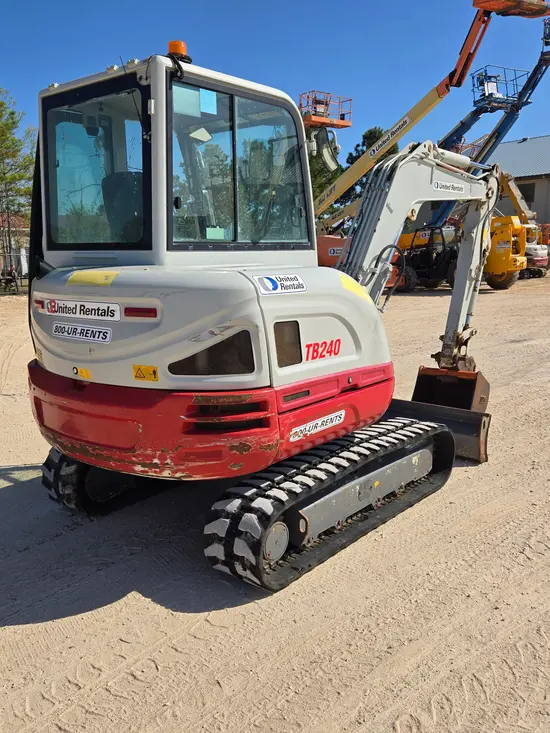 2021 Takeuchi TB240C Mini Excavator