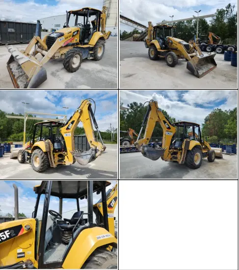 2017 CAT 415F2 Backhoe Loader
