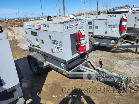 2021 Wacker Neuson G25 T4F Diesel Generator