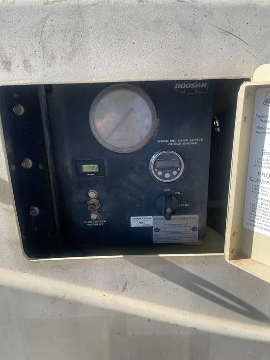 2018 Doosan C185WDZ-T4F Air Compressor