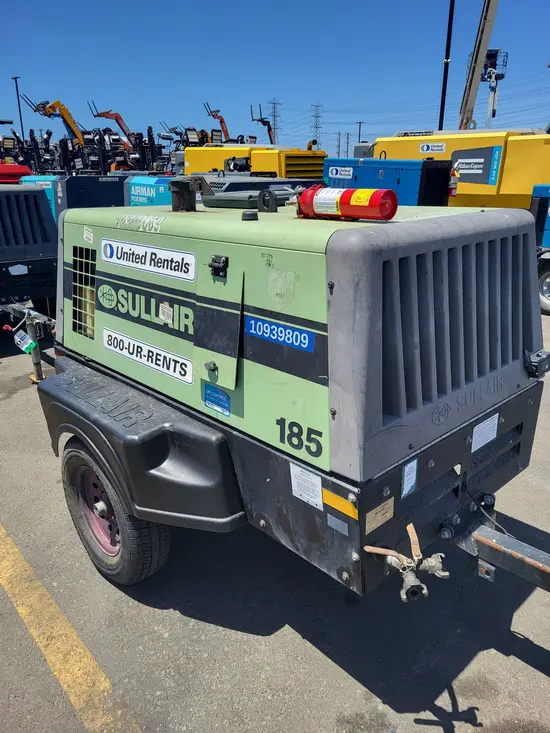 2019 Sullair 185DPQ-KU-T3 Air Compressor