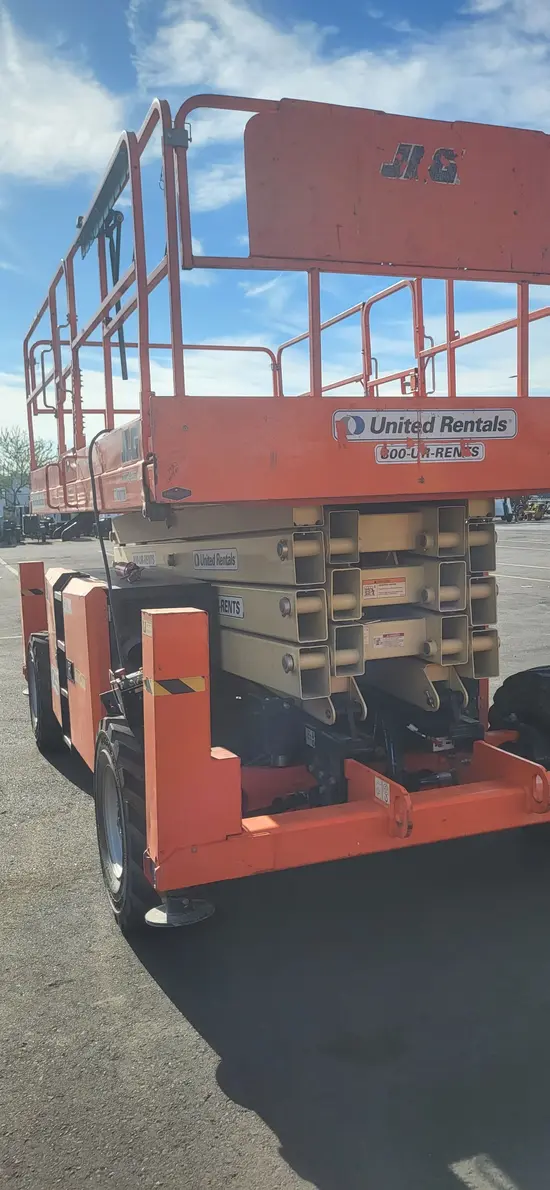 2018 JLG 430LRT Rough Terrain Scissor Lift