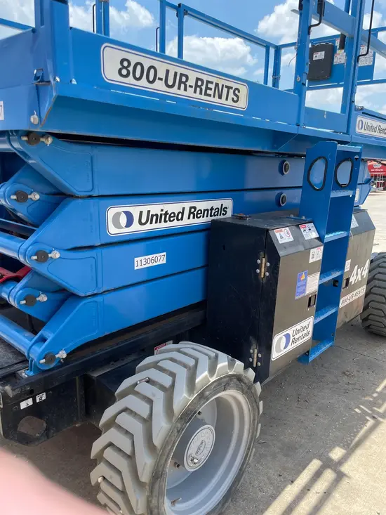 2021 Genie GS-4390 RT Rough Terrain Scissor Lift