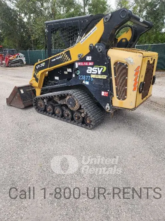 2019 ASV VT70 Track Loader
