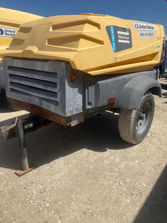 2018 Atlas Copco XAS185KD7 T4F Air Compressor