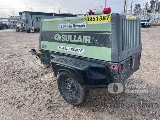 2019 Sullair 185DPQ-KU-T3 Air Compressor