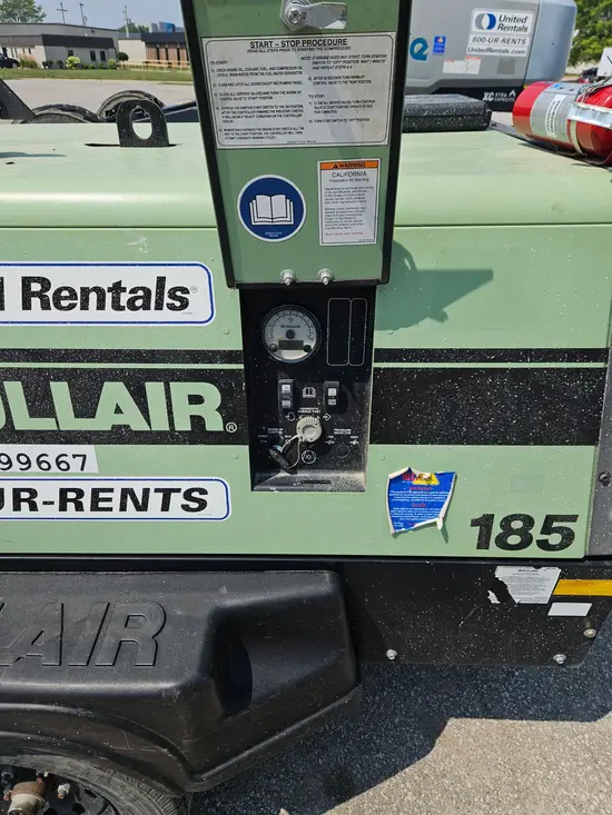 2019 Sullair 185DPQ-KU-T3 Air Compressor