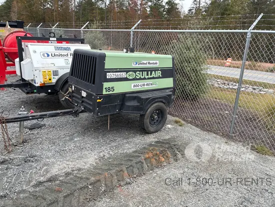 2018 Sullair 185DPQ-KU-T3 Air Compressor