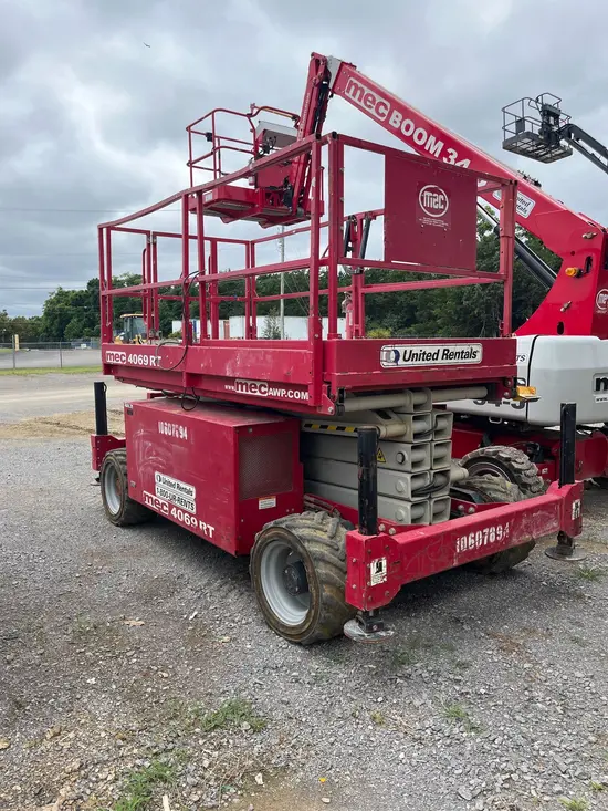 2017 MEC 4069RT Rough Terrain Scissor Lift