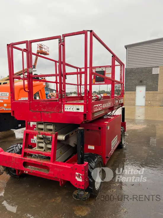 2017 MEC 4069RT Rough Terrain Scissor Lift