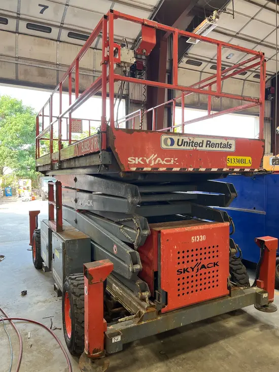 2017 Skyjack SJ9250RT Rough Terrain Scissor Lift