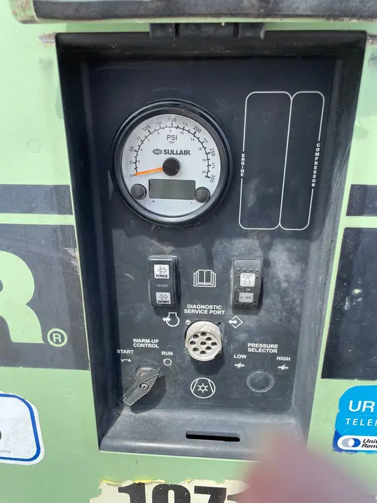 2018 Sullair 185DPQ-KU-T3 Air Compressor