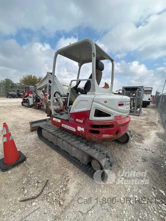 2018 Takeuchi TB260 Mini Excavator