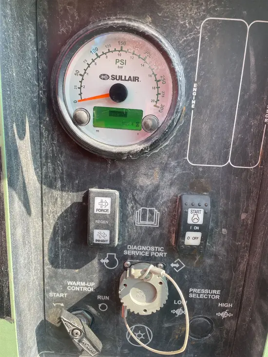 2018 Sullair 185DPQ-KU-T3 Air Compressor