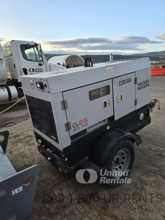 2021 Wacker Neuson G25 T4F Diesel Generator