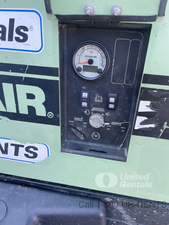 2018 Sullair 185DPQ-KU-T3 Air Compressor