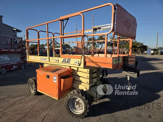2020 JLG 260MRT Rough Terrain Scissor Lift
