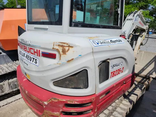 2019 Takeuchi TB235-2CR Mini Excavator