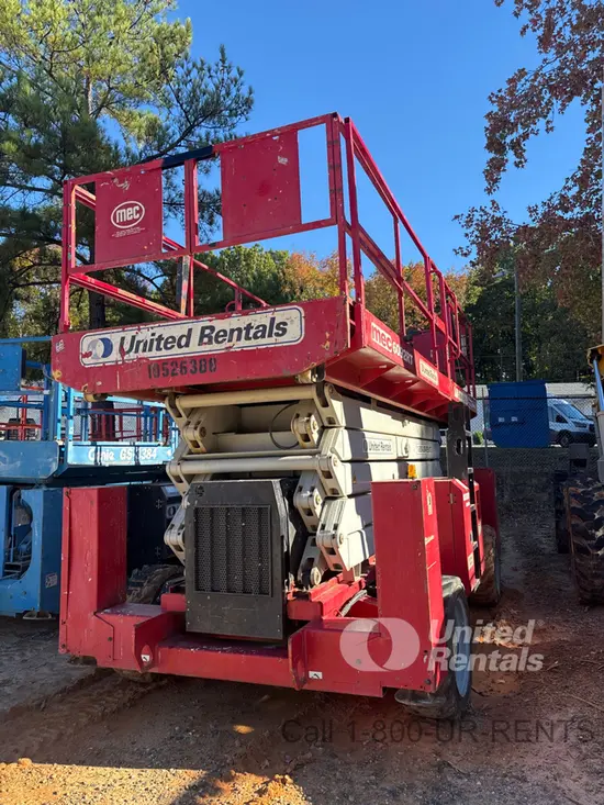 2016 MEC 6092RT Rough Terrain Scissor Lift