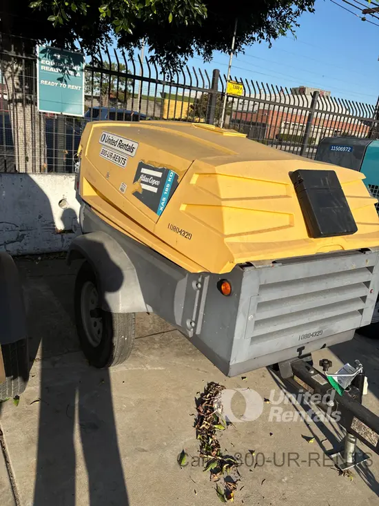 2018 Atlas Copco XAS185KD7 T4F Air Compressor