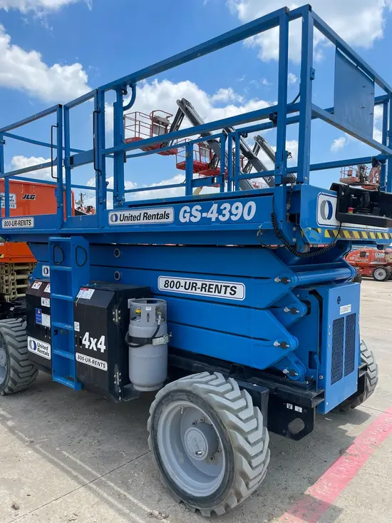 2021 Genie GS-4390 RT Rough Terrain Scissor Lift