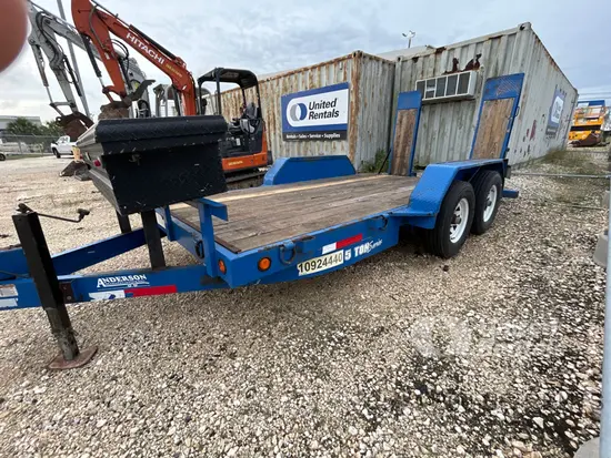 2019 Anderson Trailers LH7145TL Trailer